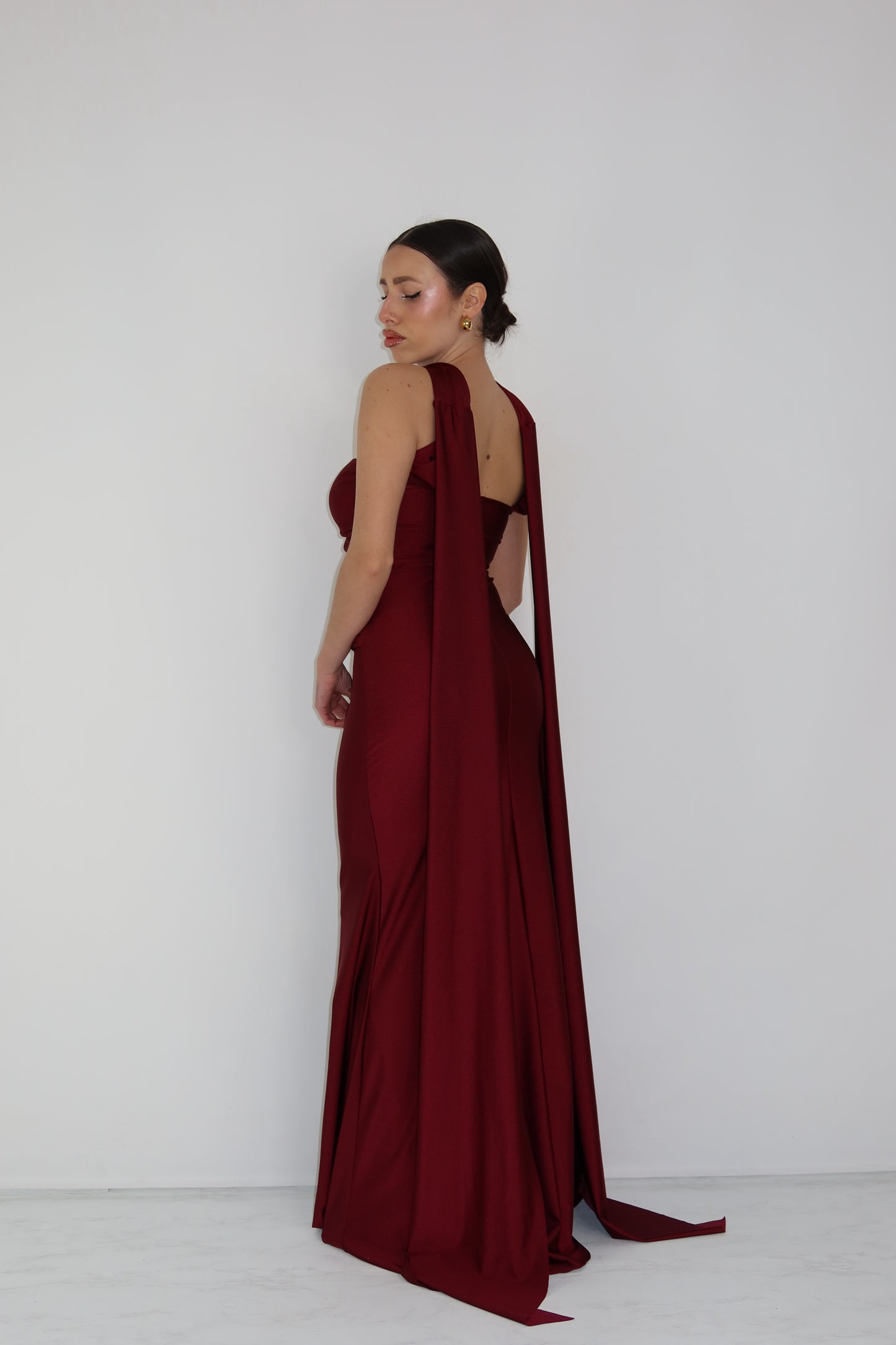 Vestido Nelia Burdeos
