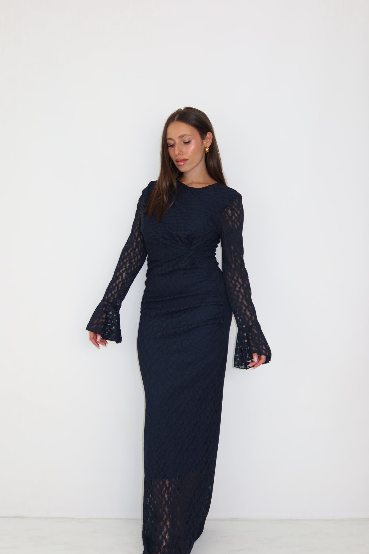 Vestido Bindi Azul Marino