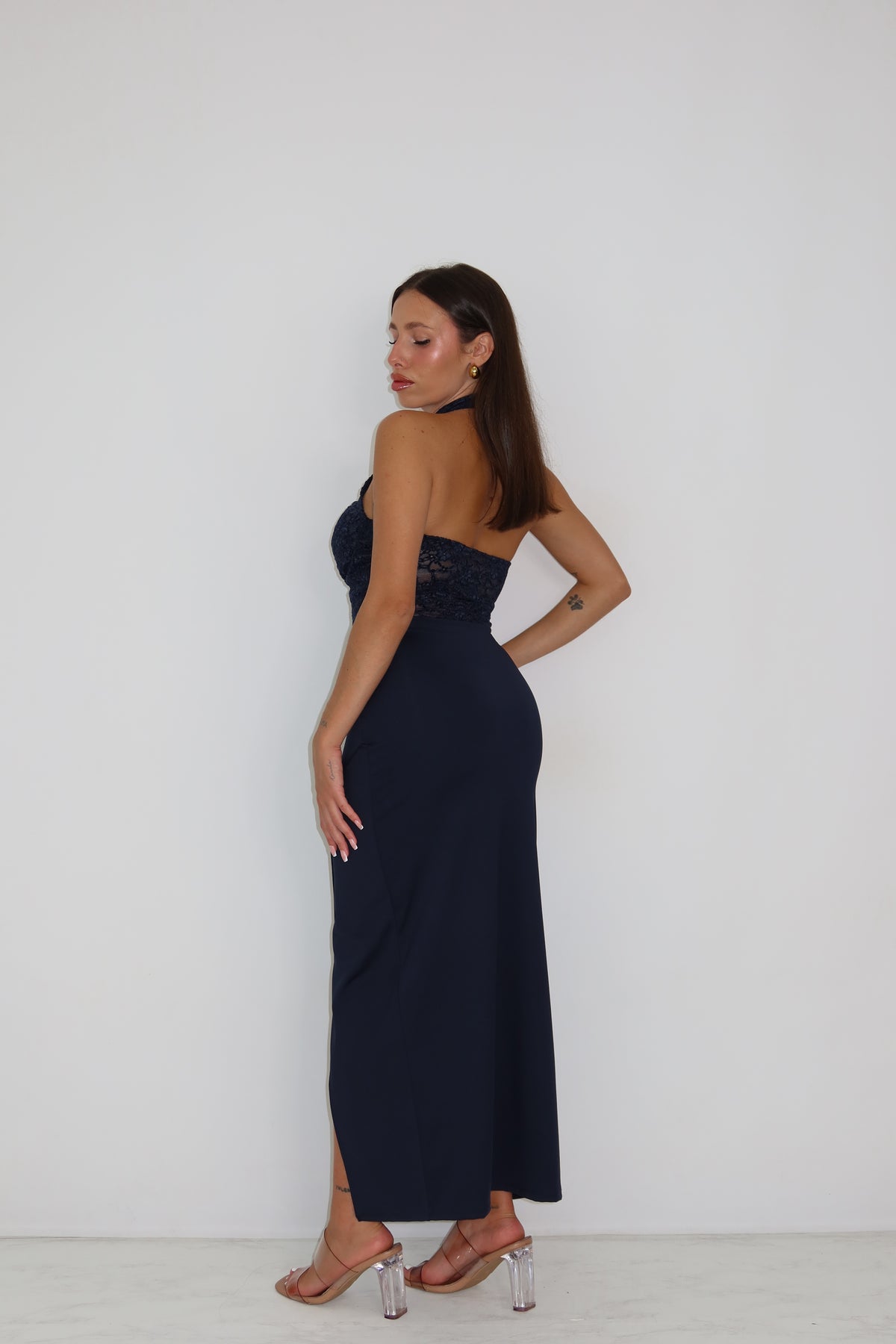 Vestido Seraya Azul Marino