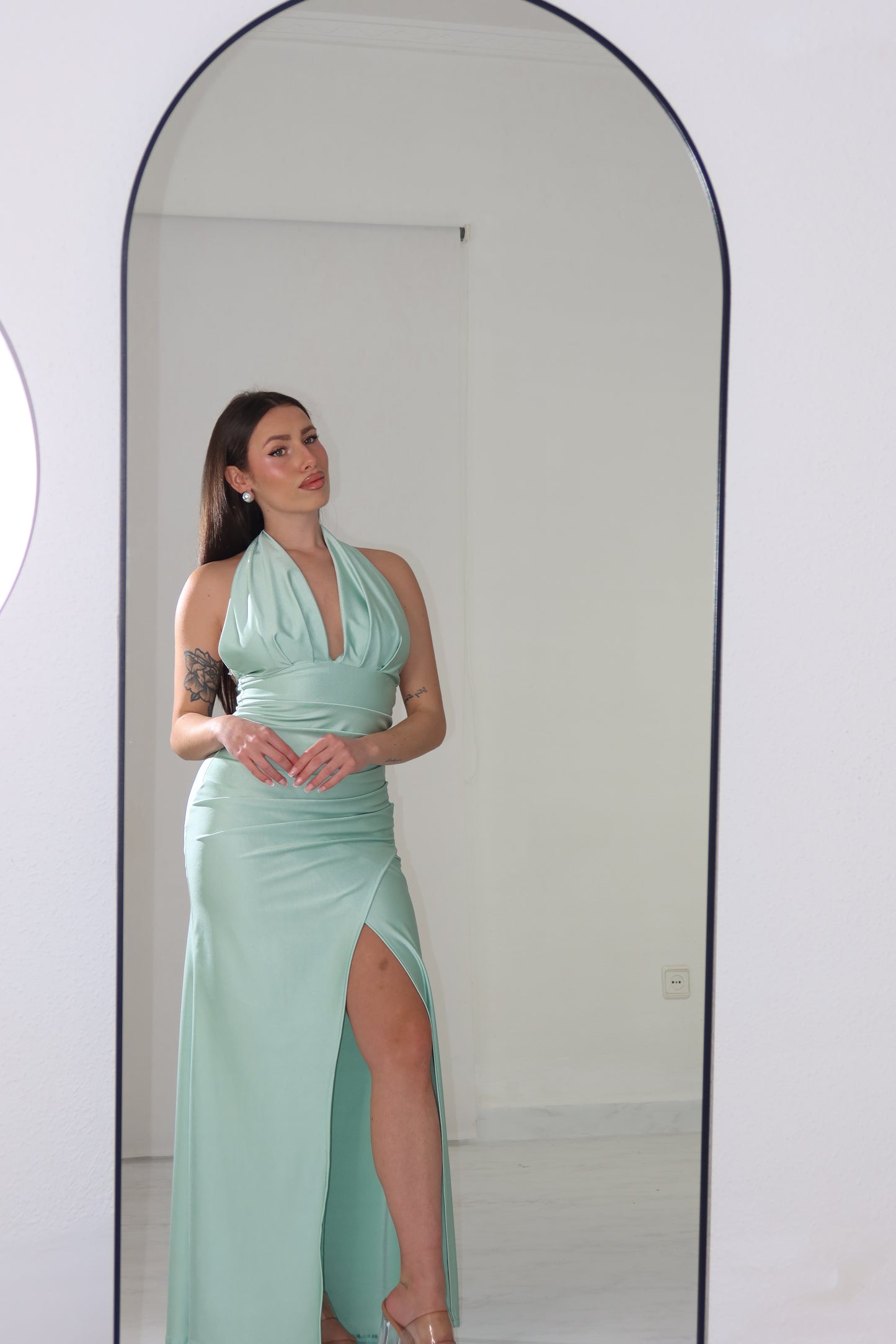 Vestido Jordania Verde Menta