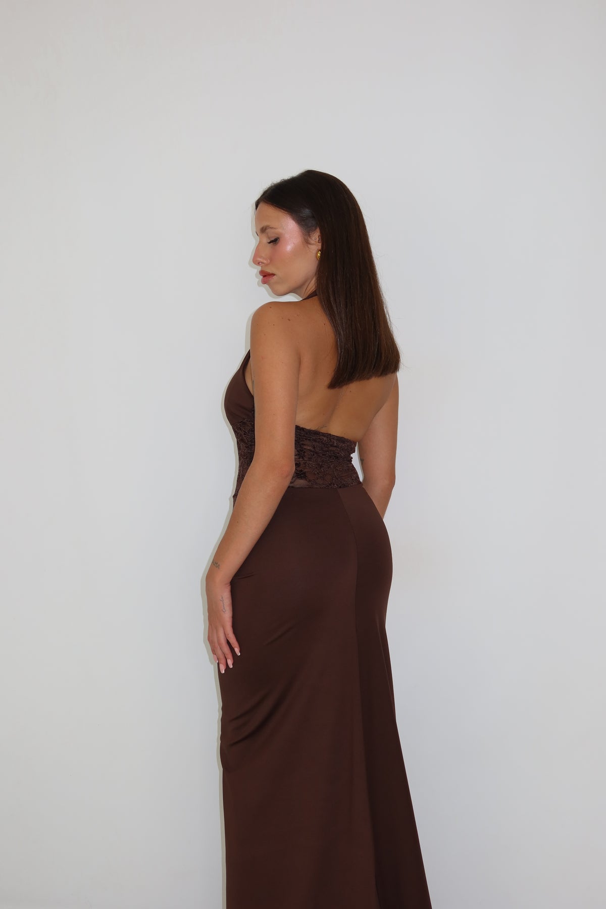 Vestido Lysandra Marrón