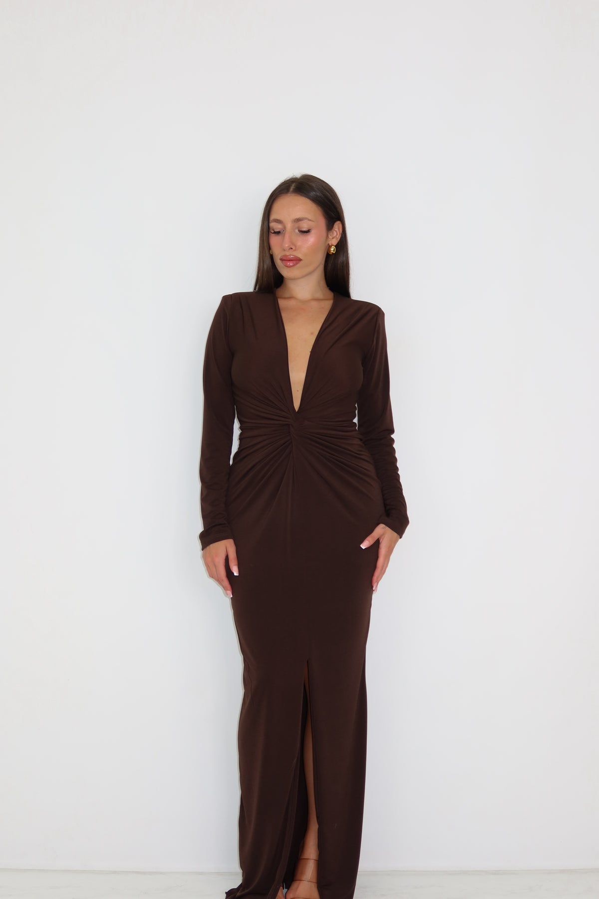 Vestido Kimani Marrón