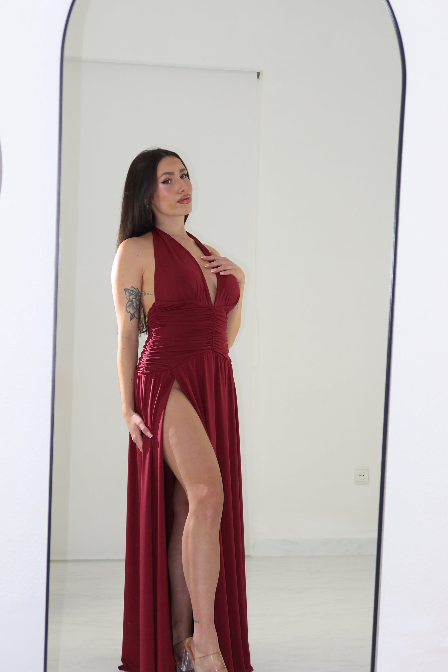 Vestido Opal Garnet