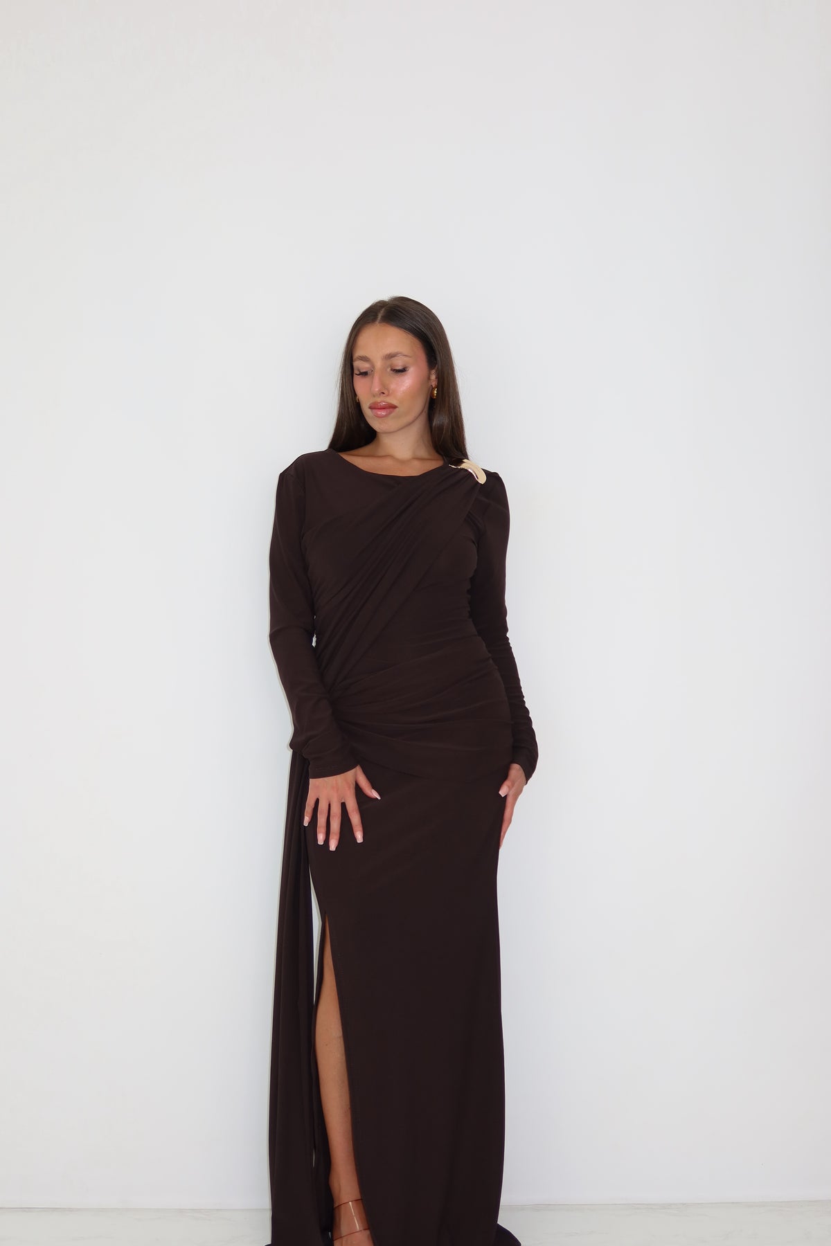 Vestido Arya Marrón