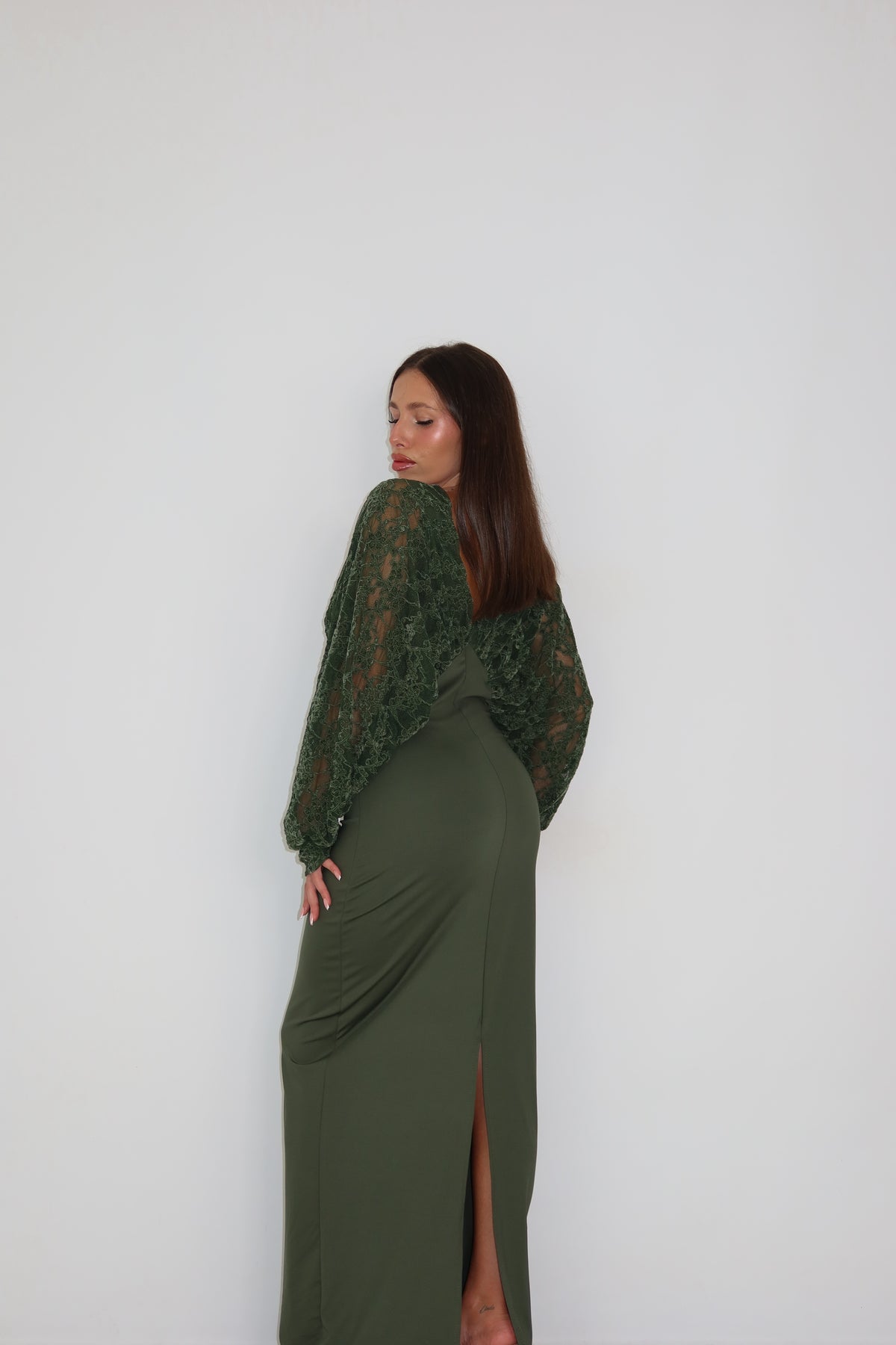Vestido Isara Verde Kaki