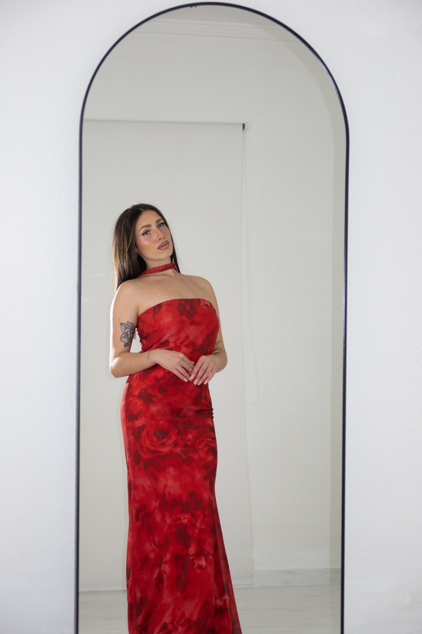 Vestido Alexia Granate
