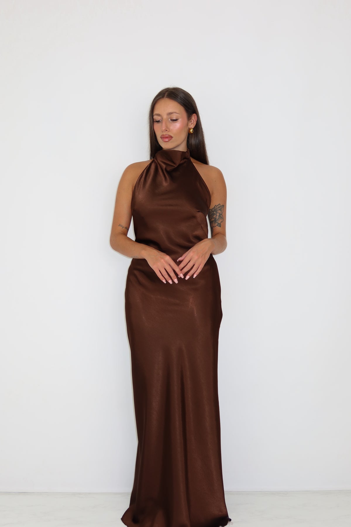 Vestido Lainey Marrón