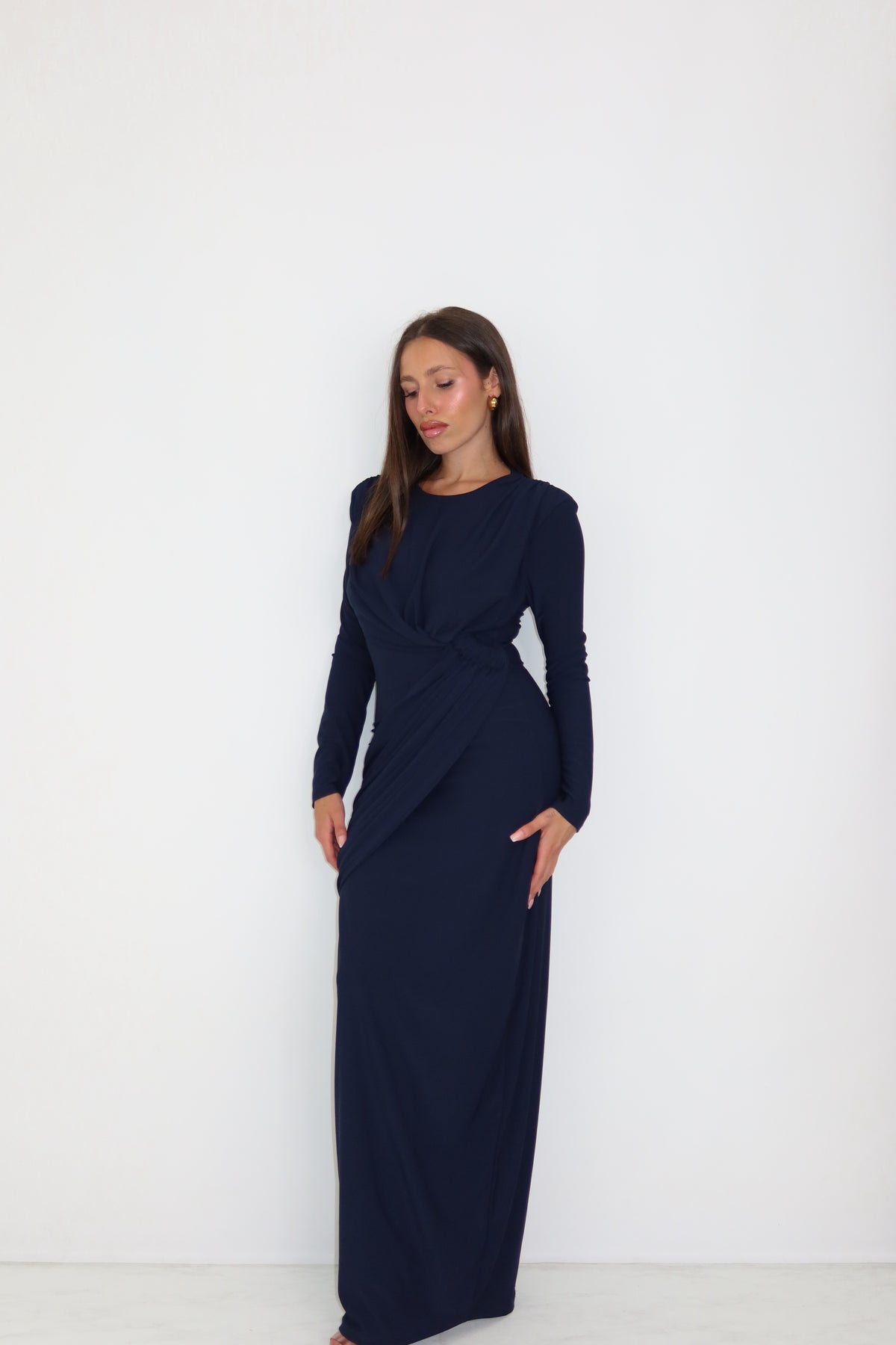 Vestido Vilma Azul Marino