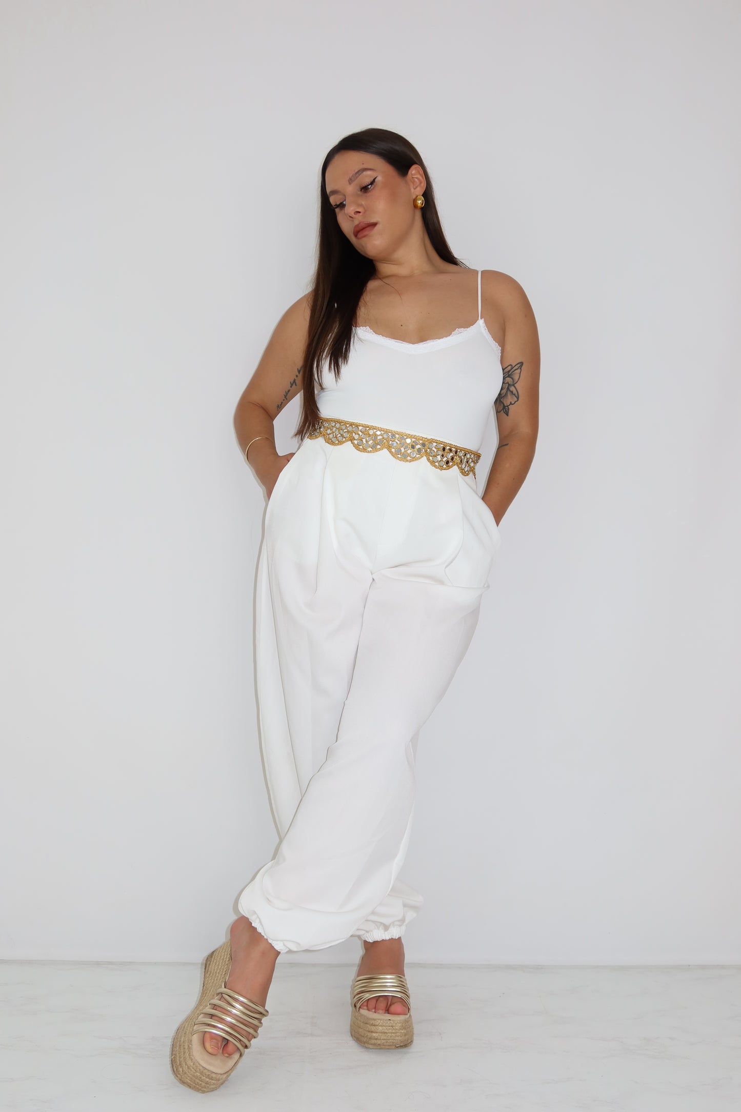 Pantalón Samira Blanco