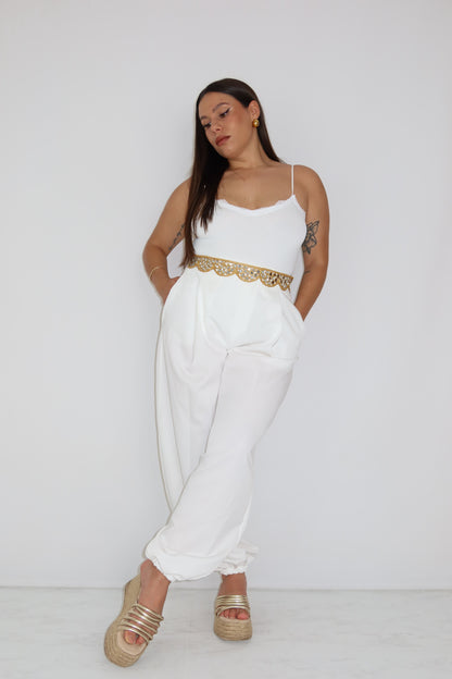 Pantalón Samira Blanco