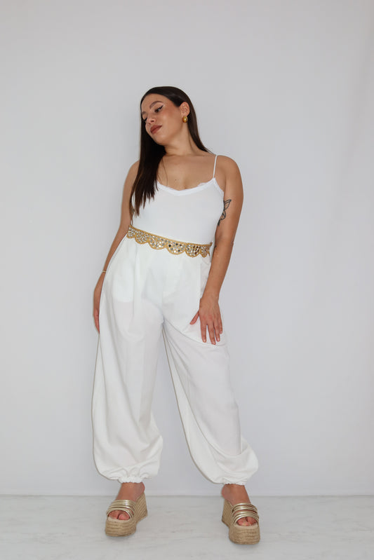 Pantalón Samira Blanco