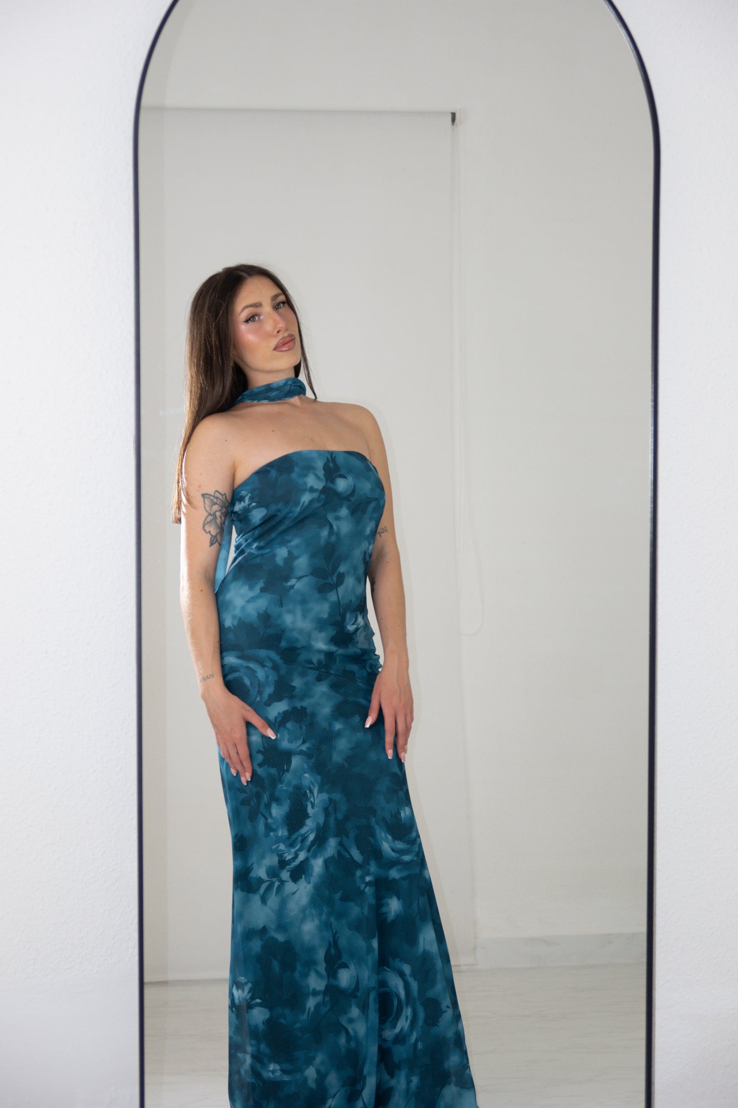 Vestido Alexia Petróleo