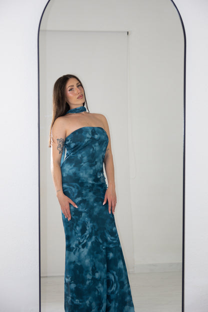 Vestido Alexia Petróleo
