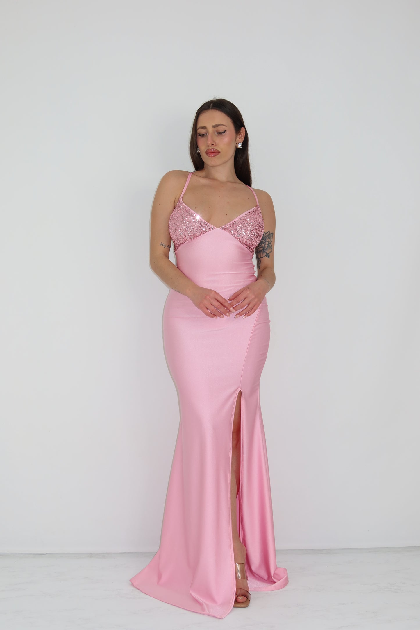 Vestido Kalha Rosa