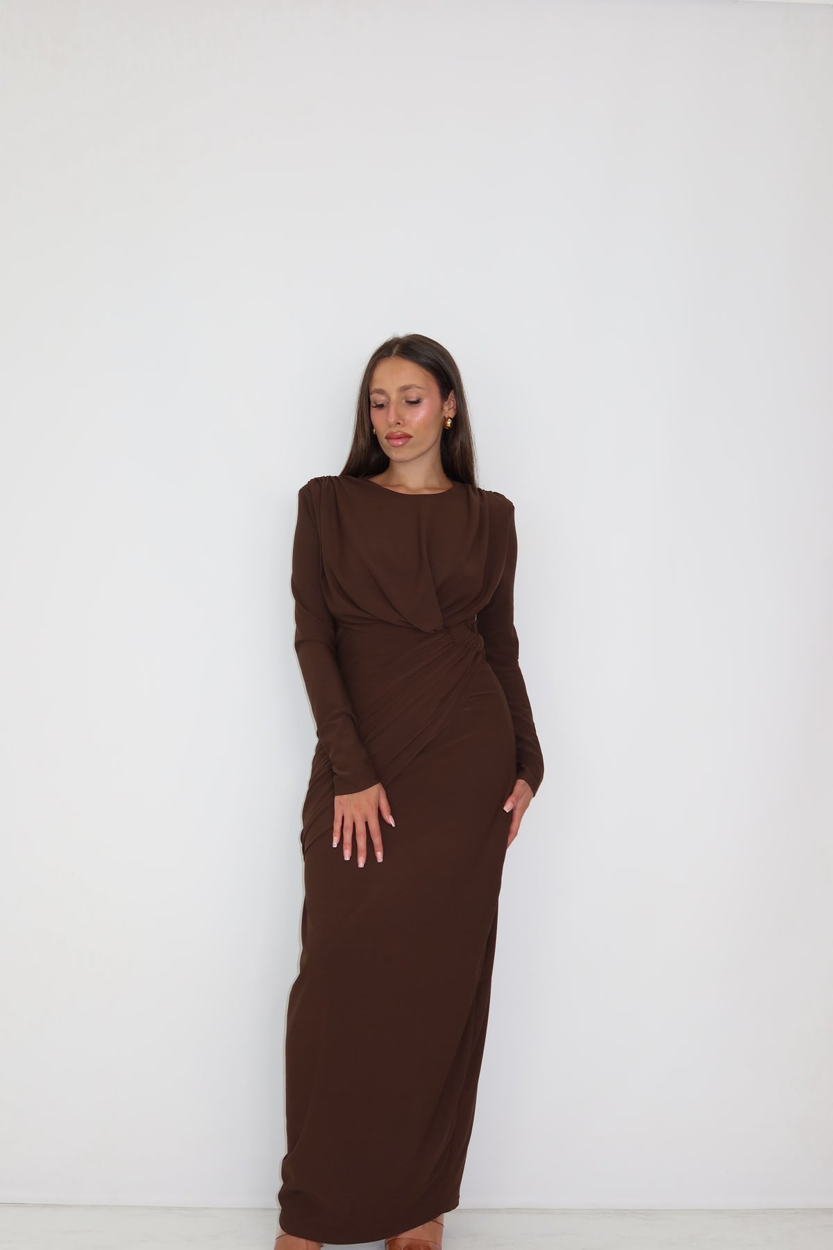 Vestido Vilma Marrón