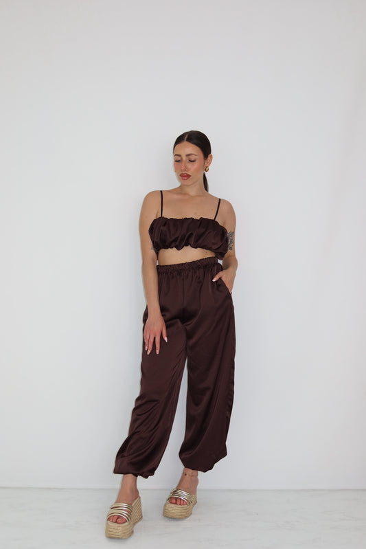 Conjunto Evania Marrón