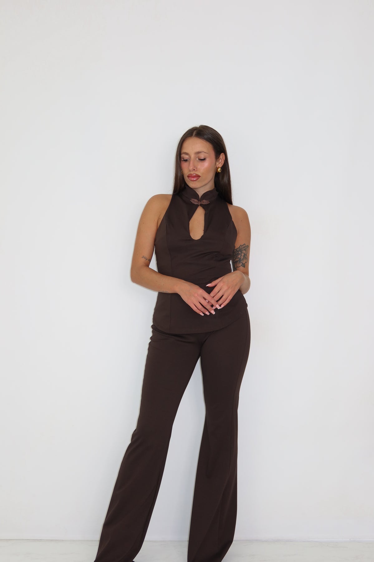 Pantalón Inés Marrón