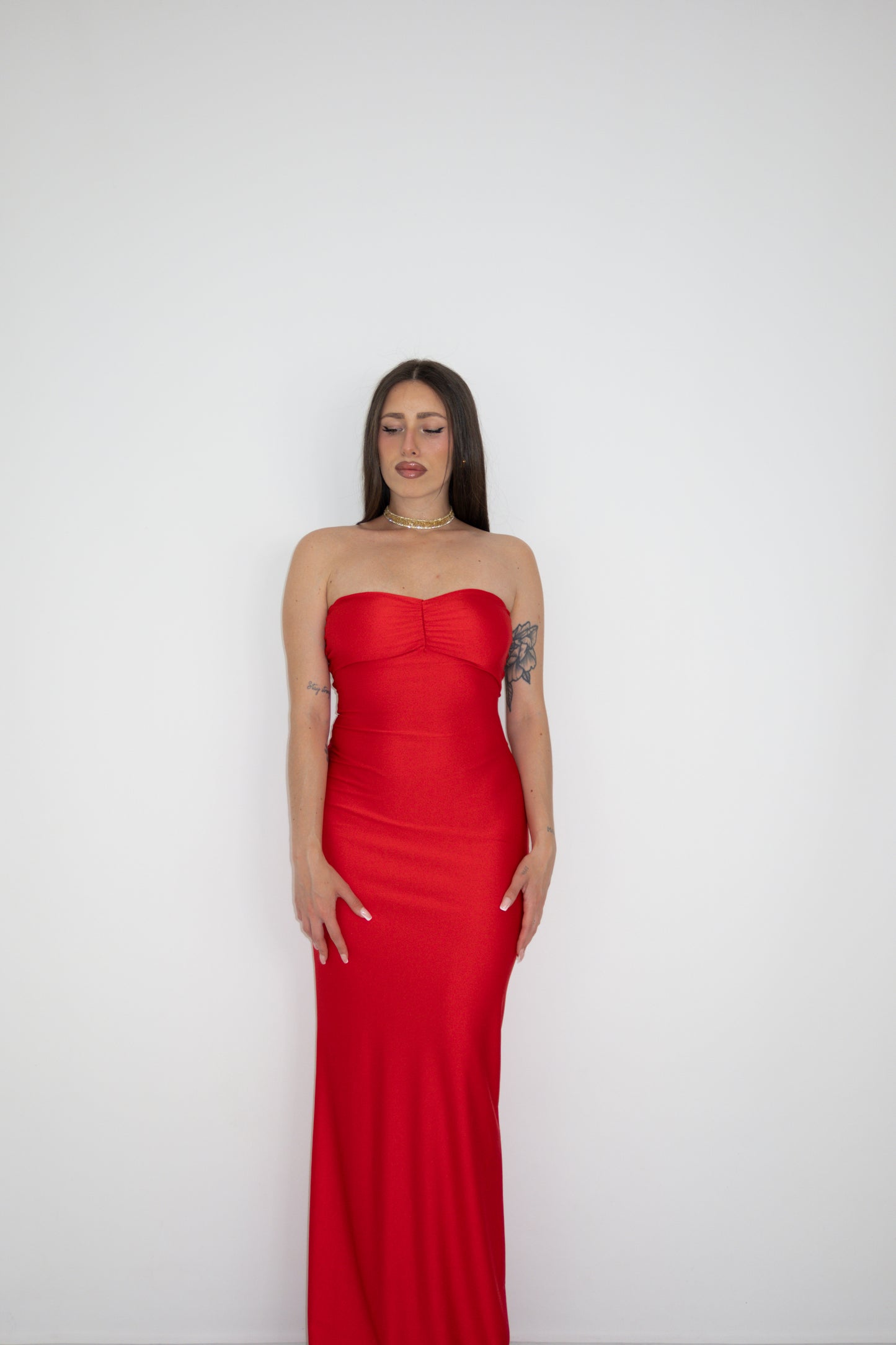 Vestido Agnes Rojo