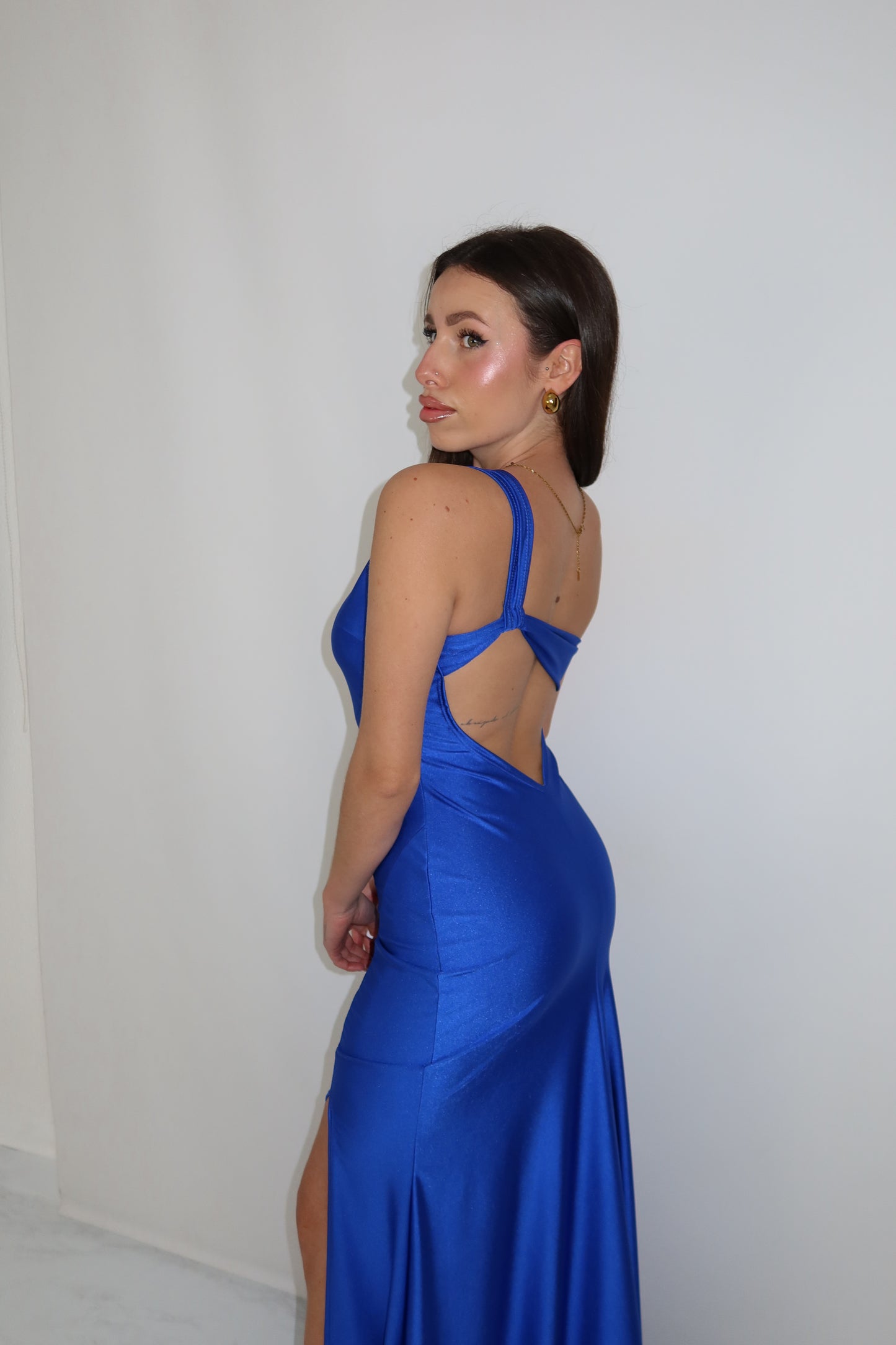 Vestido azul Gaga Klein