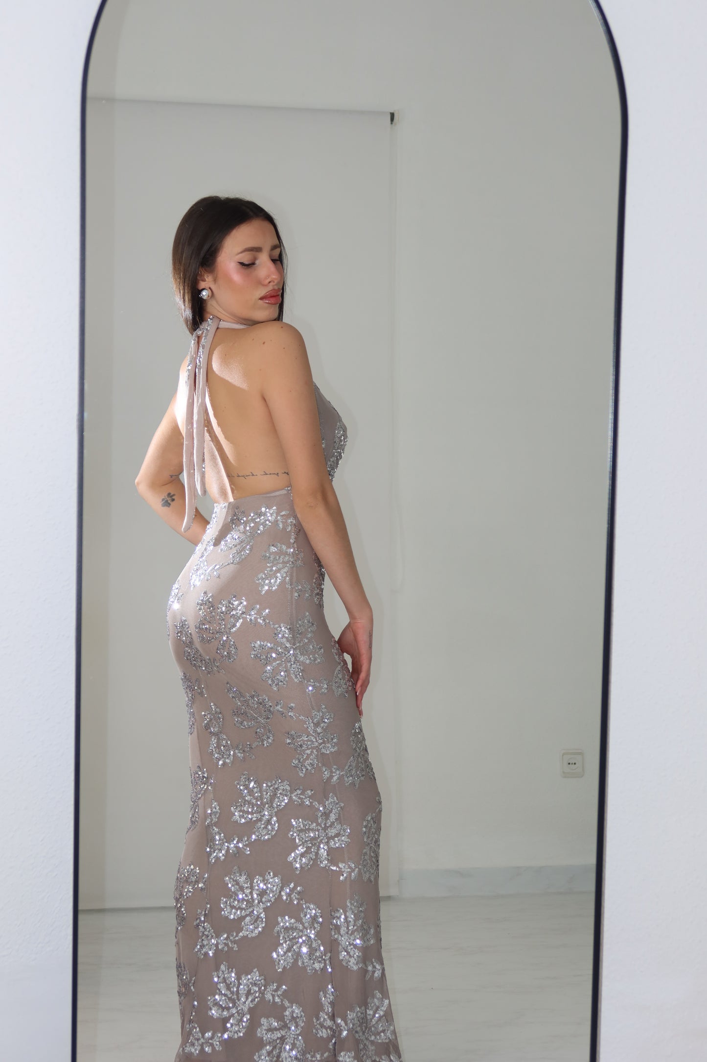 Vestido Passione Taupe