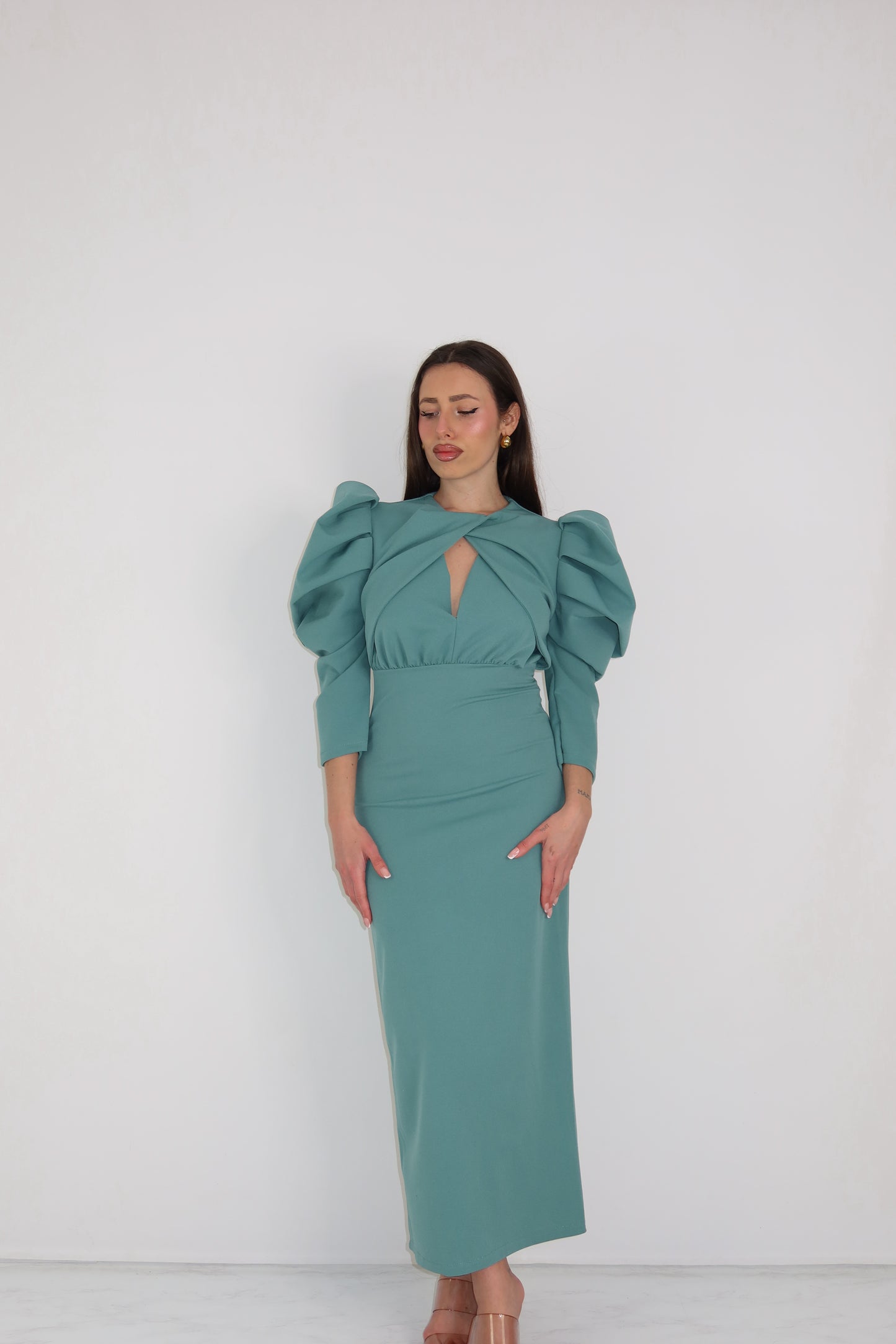 Vestido Arisbeth Turquesa