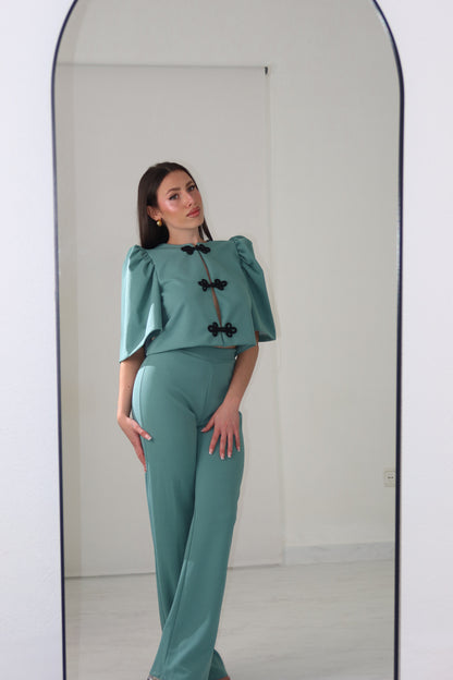 Conjunto Cayetana Turquesa