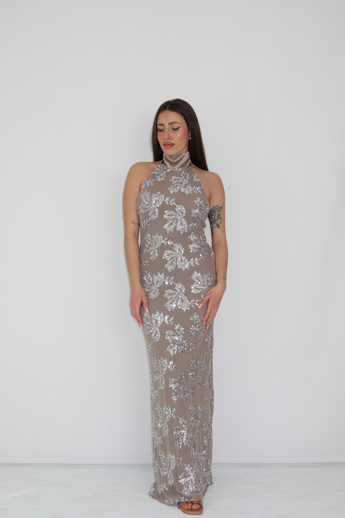 Vestido Indie Taupe