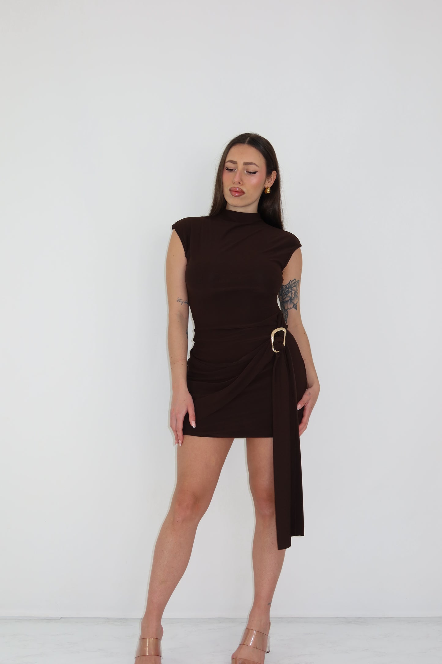 Vestido Leane Marrón