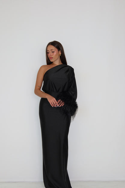 Vestido Louvre Negro
