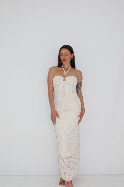 Vestido Naima Beige