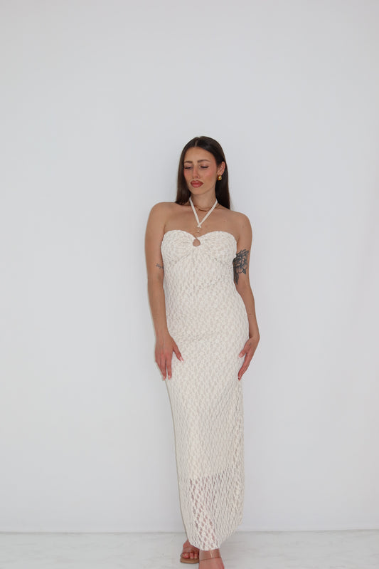 Vestido Naima Beige