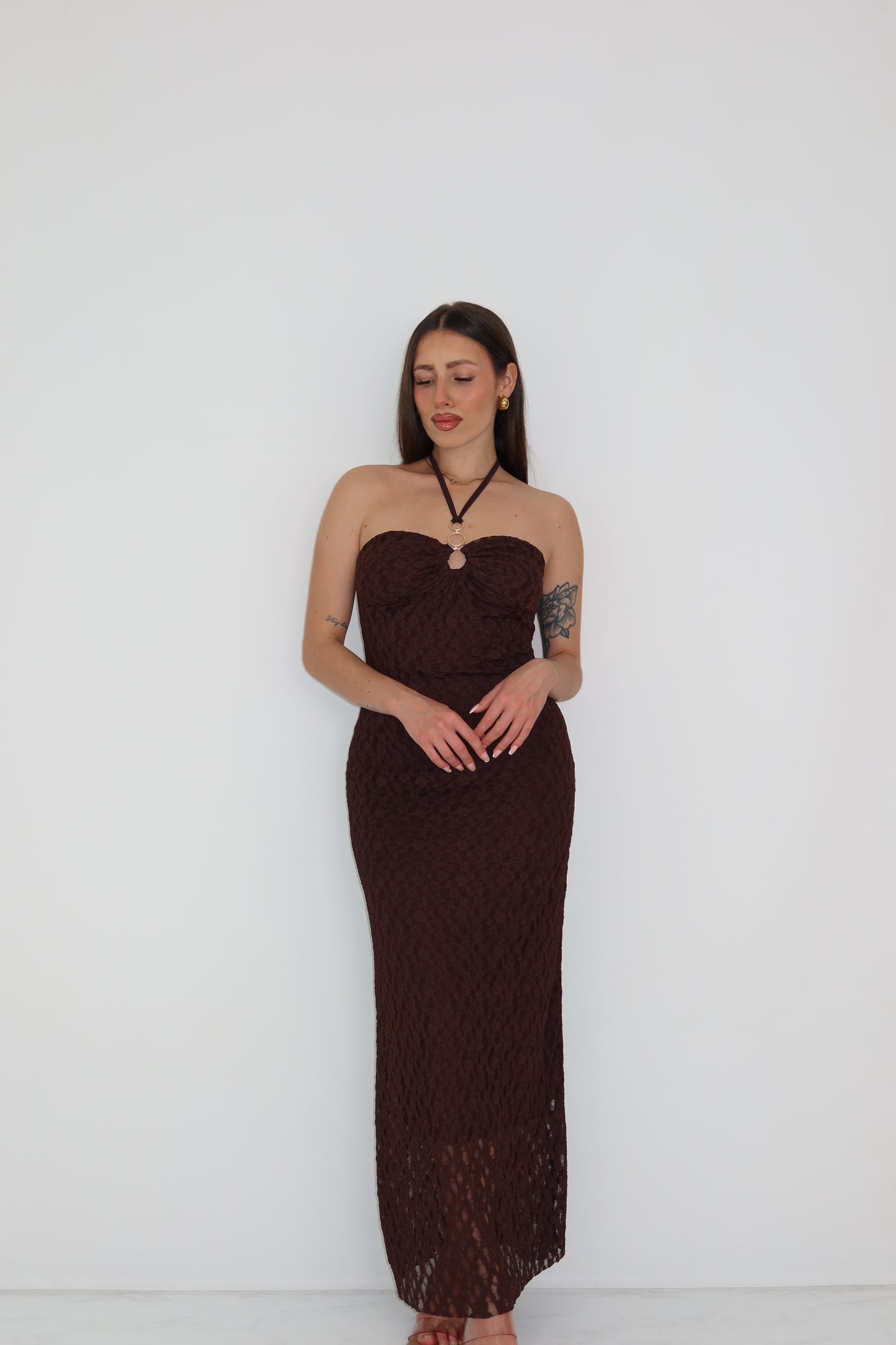 Vestido Naima Marrón