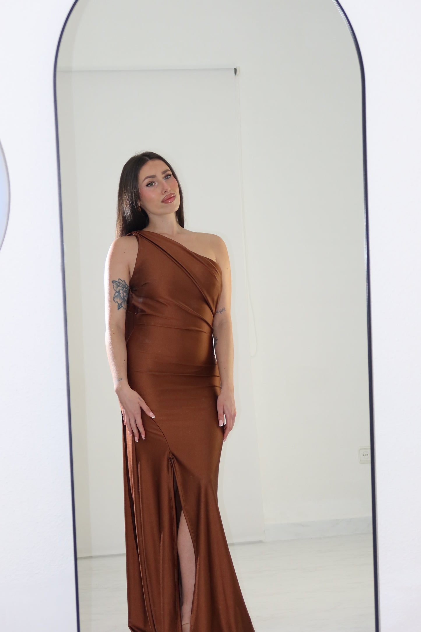 Vestido Dass Marrón