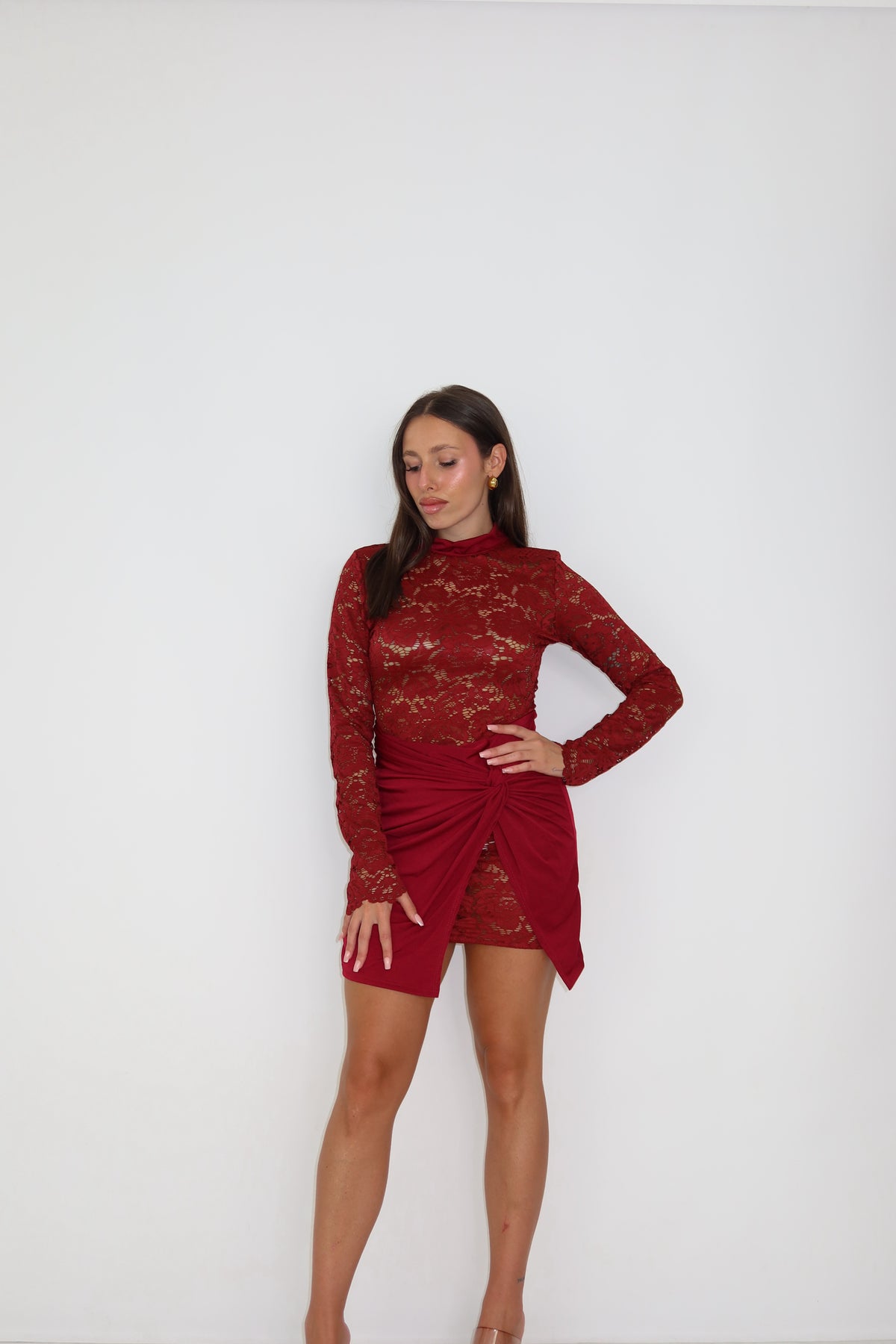 Vestido Soreia Vino