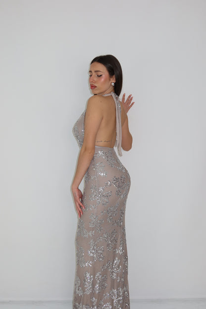 Vestido Passione Taupe