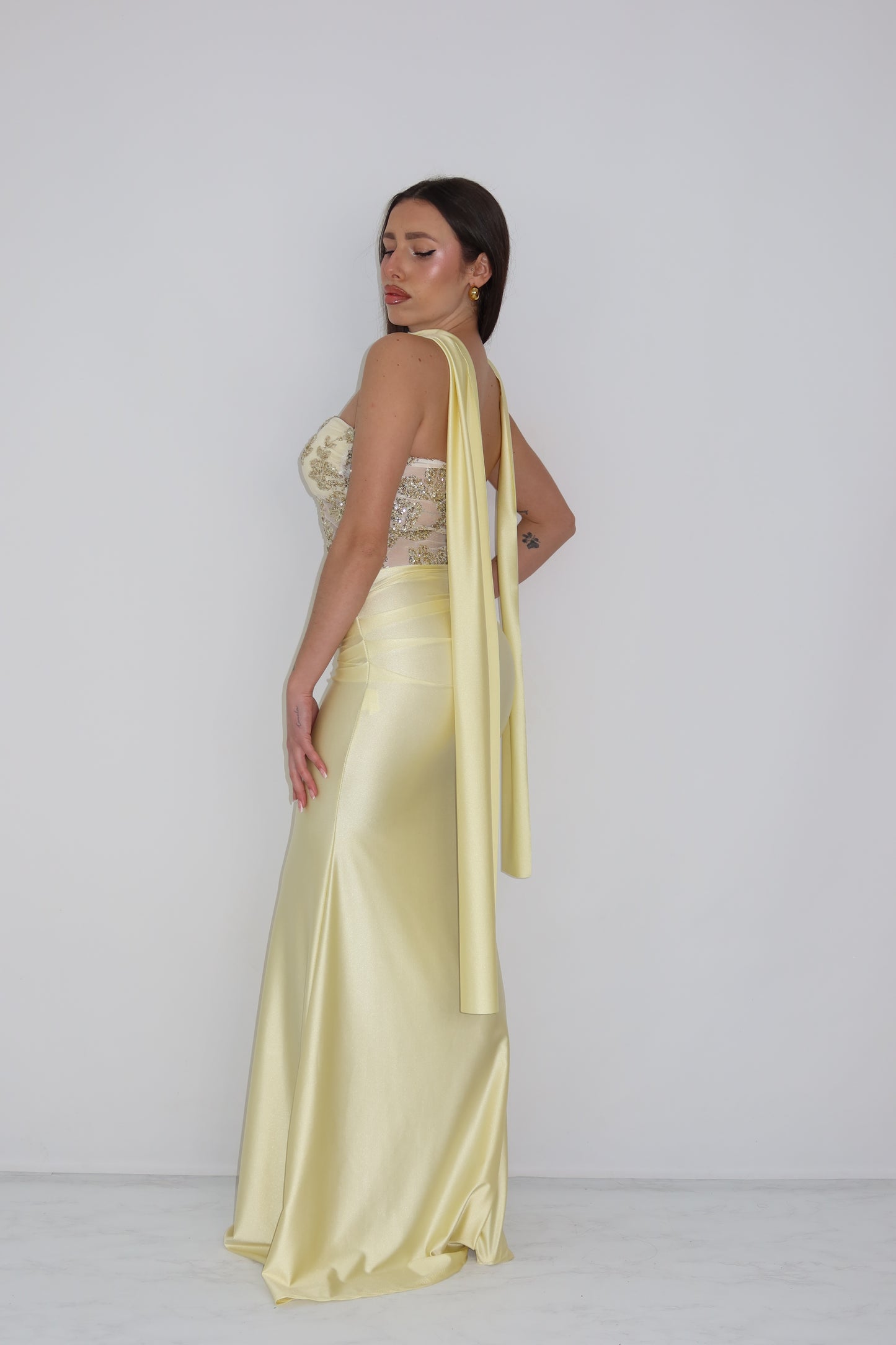 Vestido Nicolette Amarillo