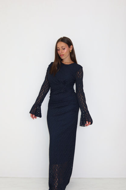 Vestido Bindi Azul Marino