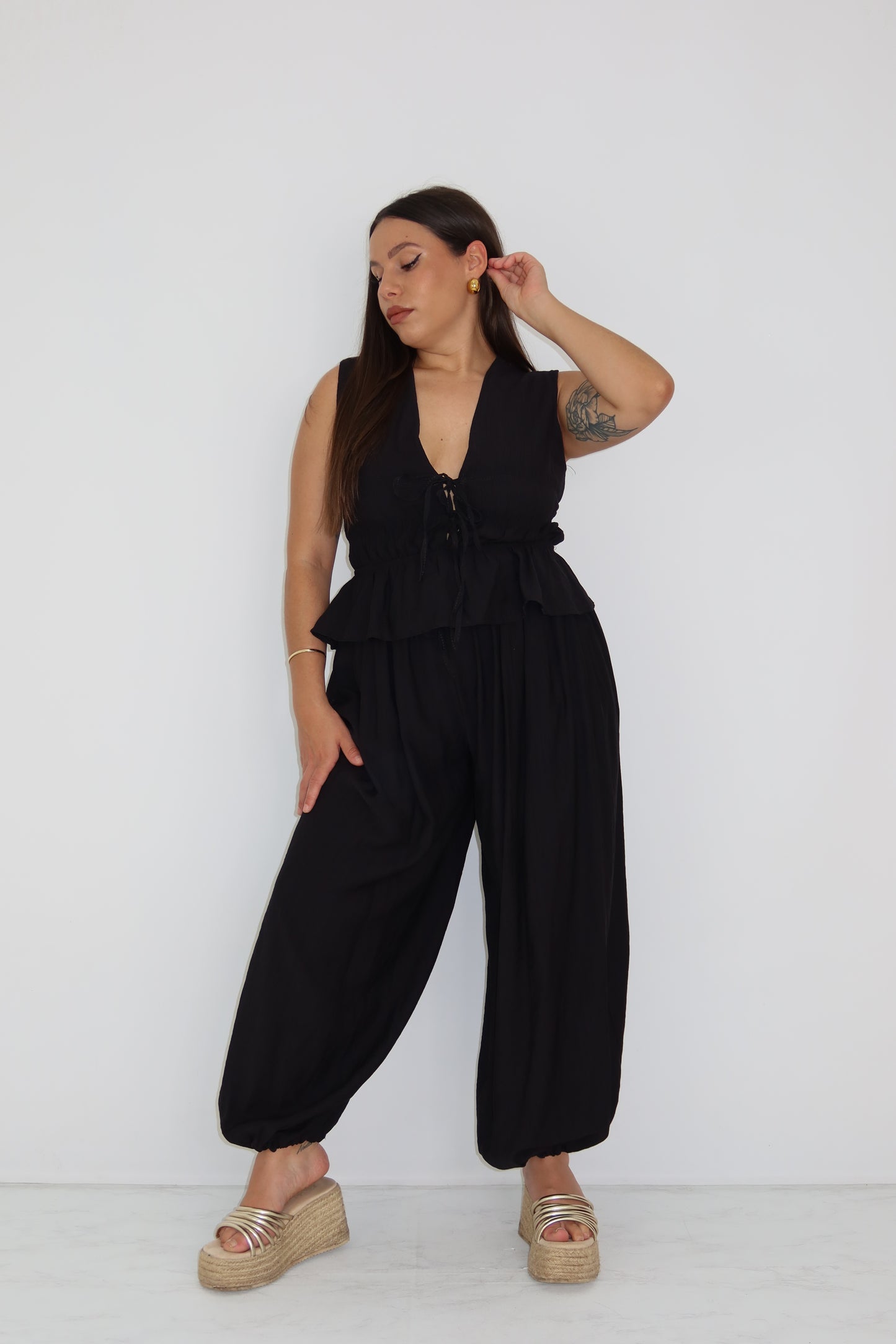 Conjunto Thaisa Negro