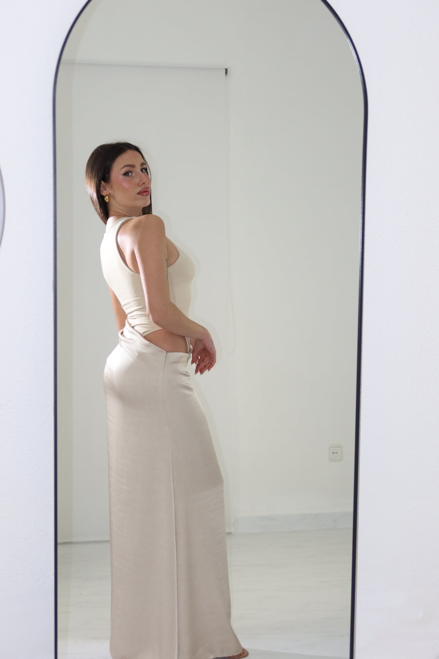 Vestido Aldair Beige