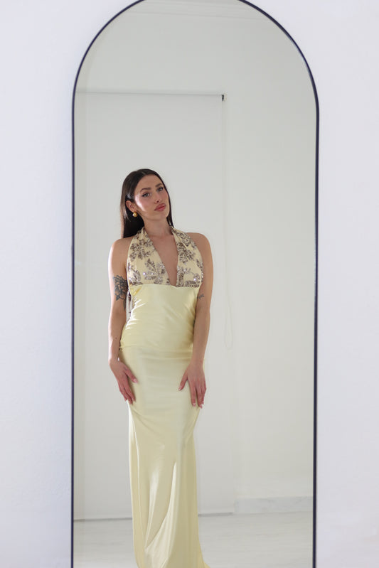 Vestido Promesa Amarillo