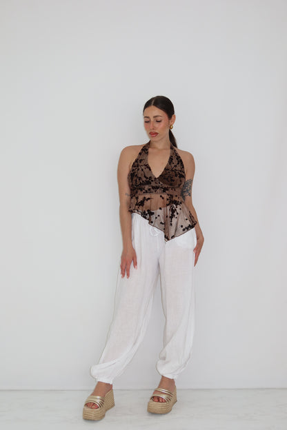 Top Celiah Marrón