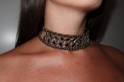 Choker Ruhi Plata