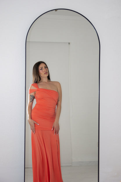 Vestido Tiaré Coral