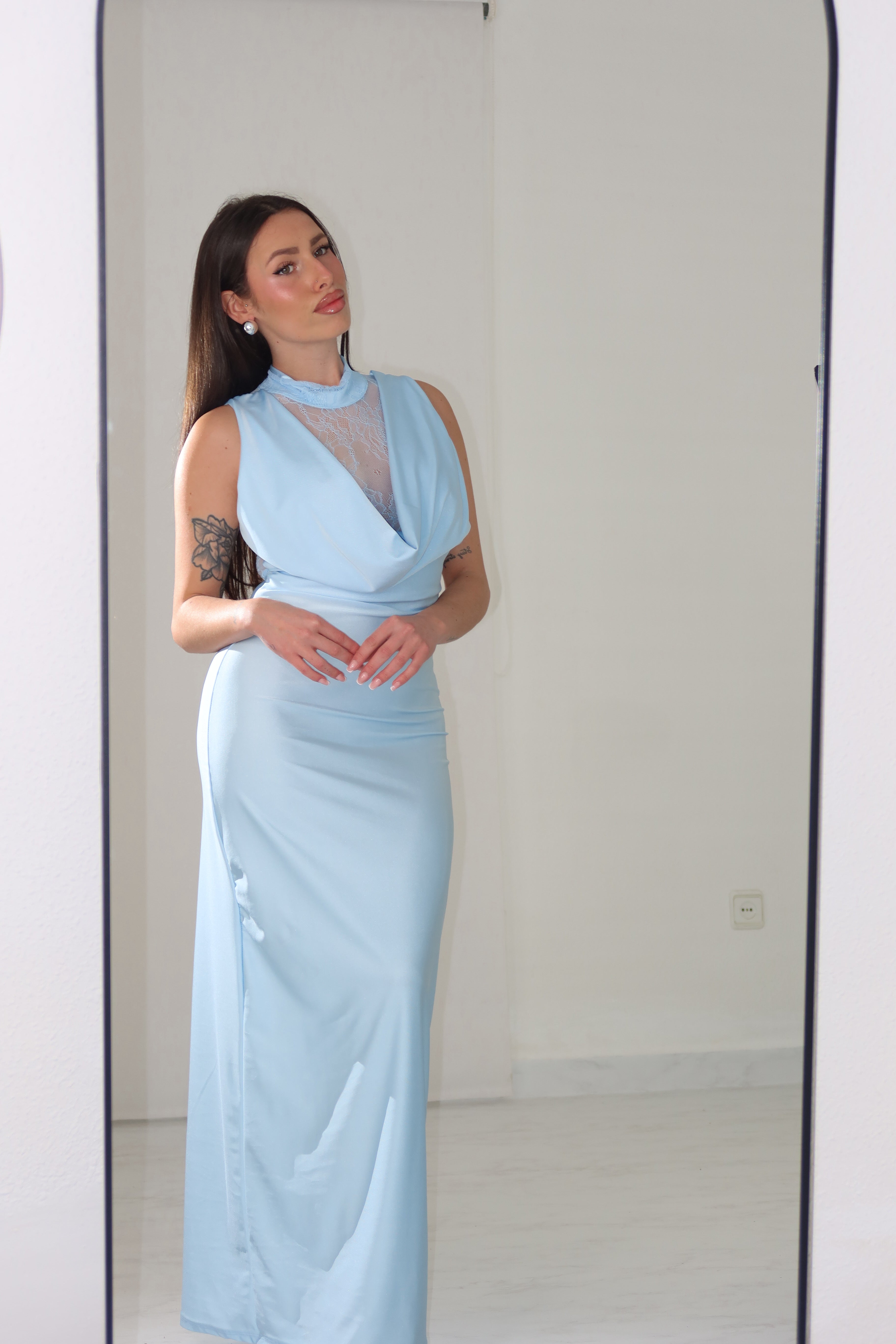 Vestido Luanda Celeste