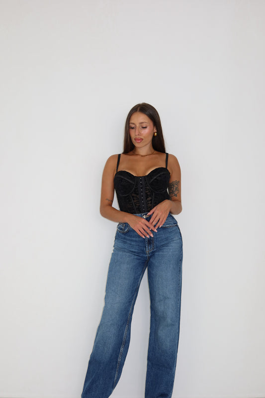 Corset Harlow Negro