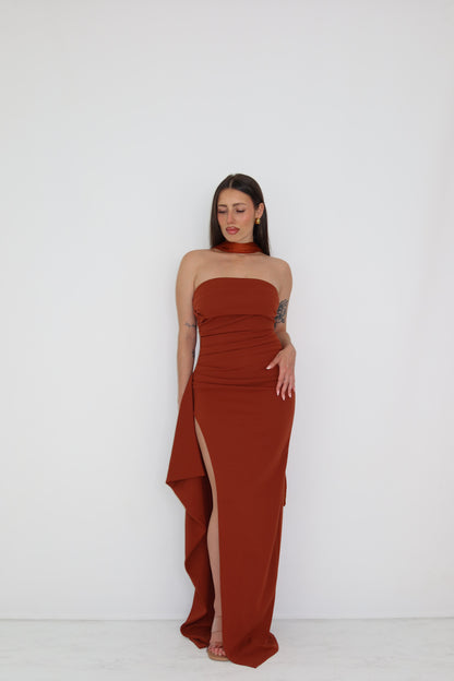 Vestido Rina Teja