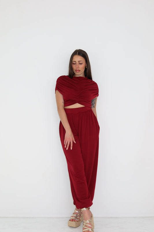 Conjunto Alhena Granate