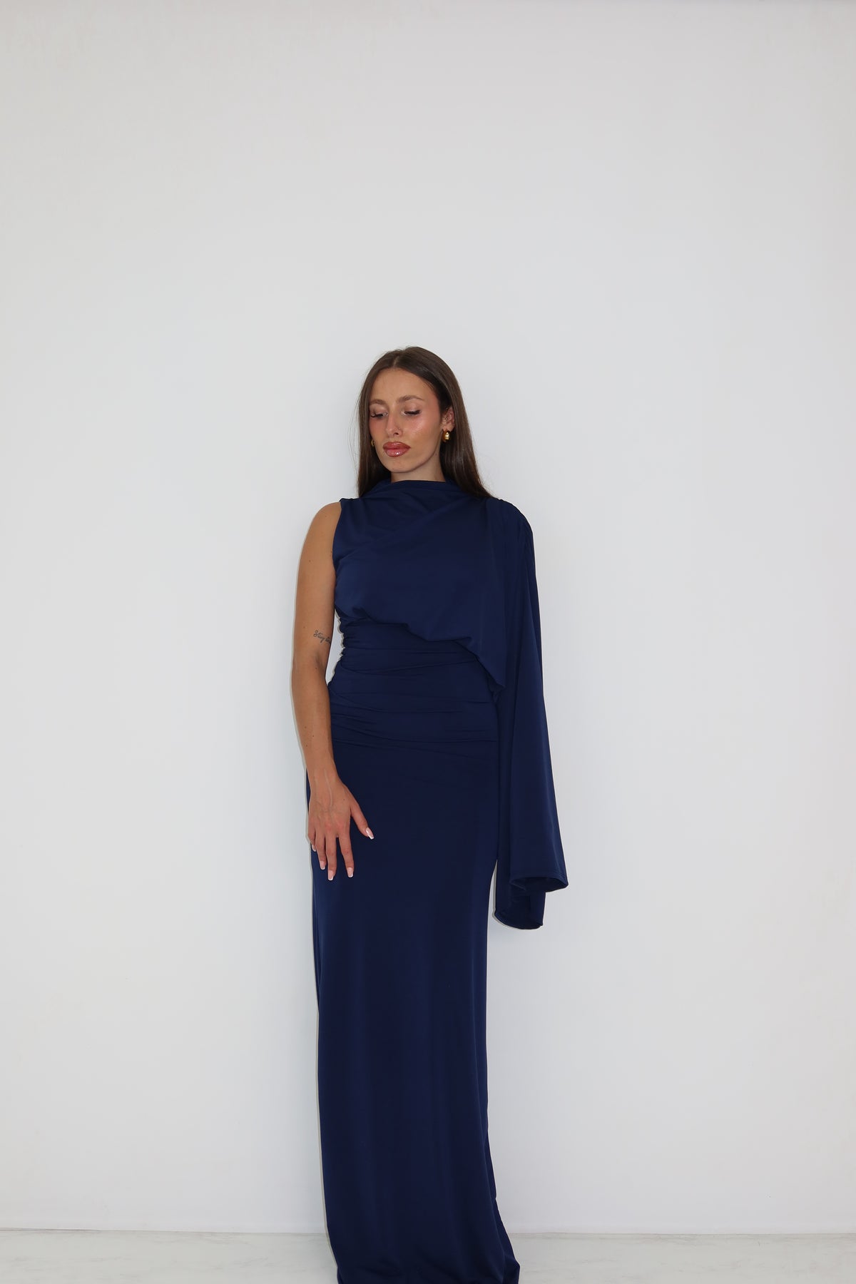 Vestido Luné Azul Marino