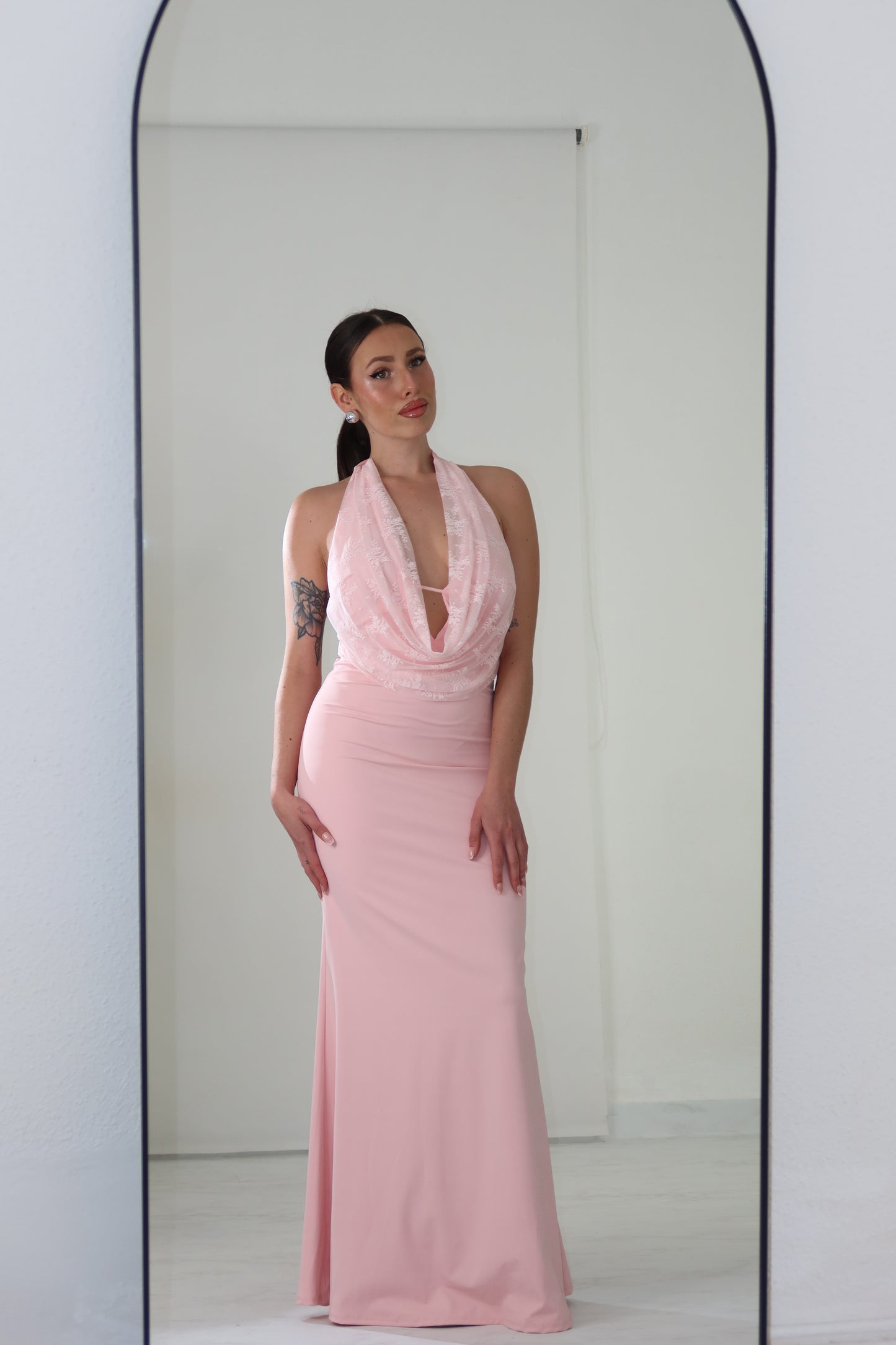 Vestido Caimile Rosa