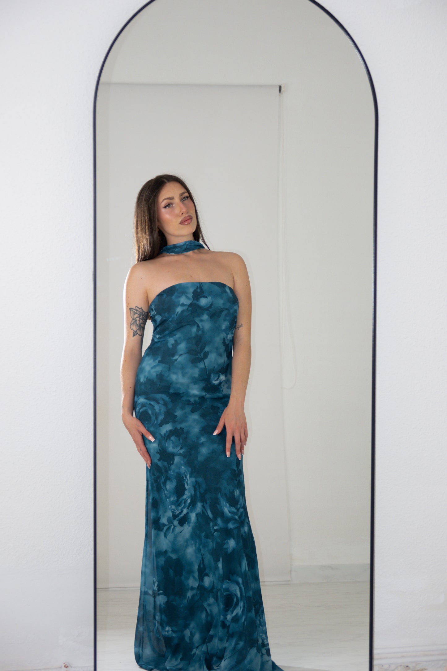 Vestido Alexia Petróleo